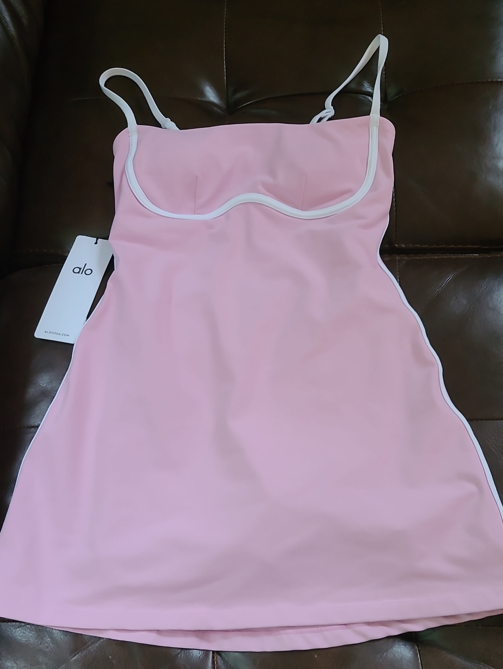 Airbrush Streamlined Dress In Limited Edition Candy Heart NWT XS